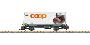 LGB 45888-02 - G - Containertragwagen coop, RhB, Ep. VI - Wagen 4